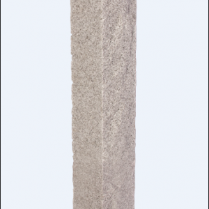 Post: NH Gray 8"x8"x7' Rock 2 Sides Thermal 2 Sides