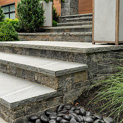 Blue Mist Granite Treads