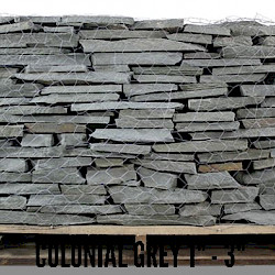 Colonial Grey 1-3"