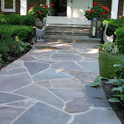 Flagstone Walkway