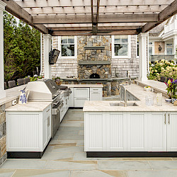 Outdoor Kitchen L-Shape