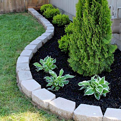 Concrete Garden Edging