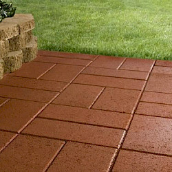 Patio Blocks- Red