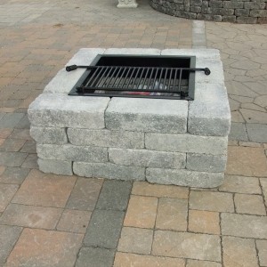 Pavestone 24" Square Fire Pit