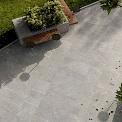 Porcelain Stone Look Patio