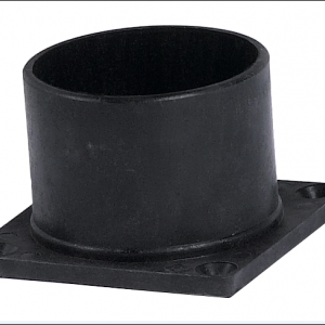 Lantern Post Mount Black