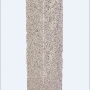 Post-NH Gray 6"x6"x7' Granite Post Rock 2 Sides Thermal 2 Sides